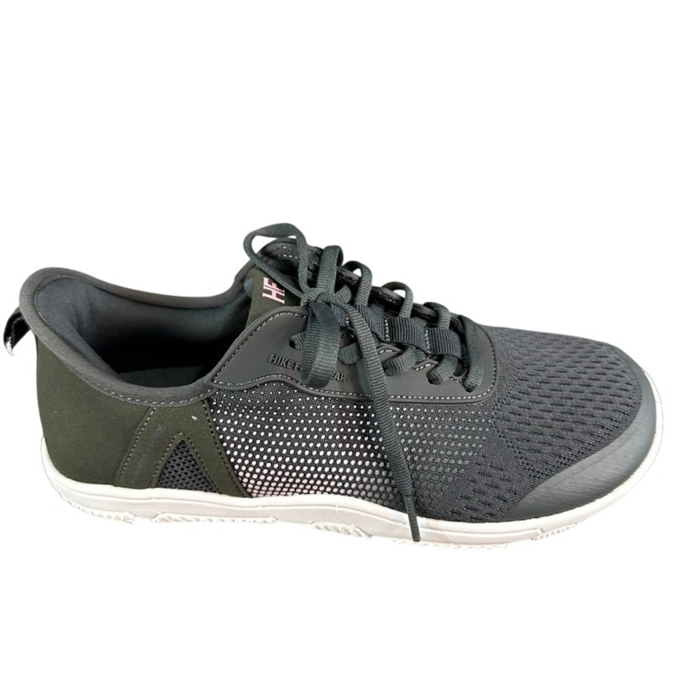 NWT Hike Footwear Barefoot Sneakers Gray White Wide Toe Box Minimalist W9